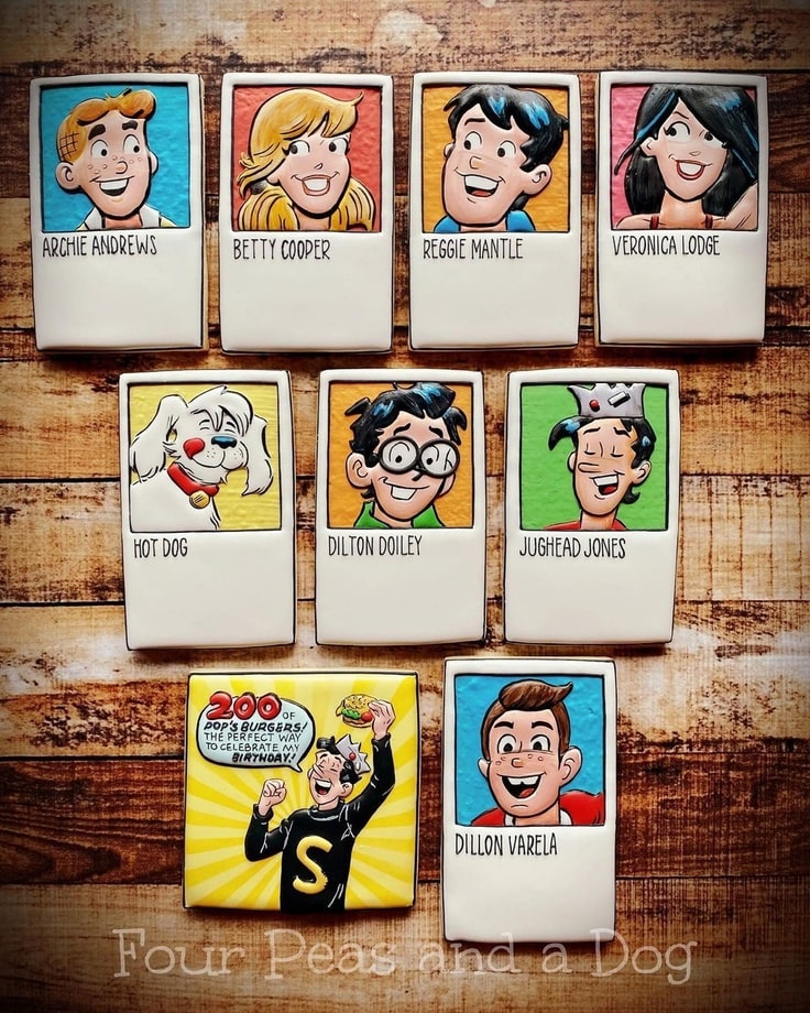 Archie and Friends Cookies