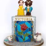 Beauty and the Beast Cake