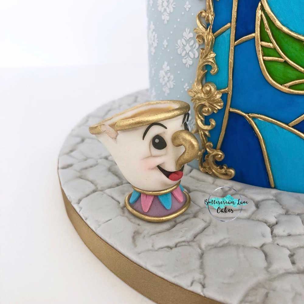 Beauty and the Beast Cake