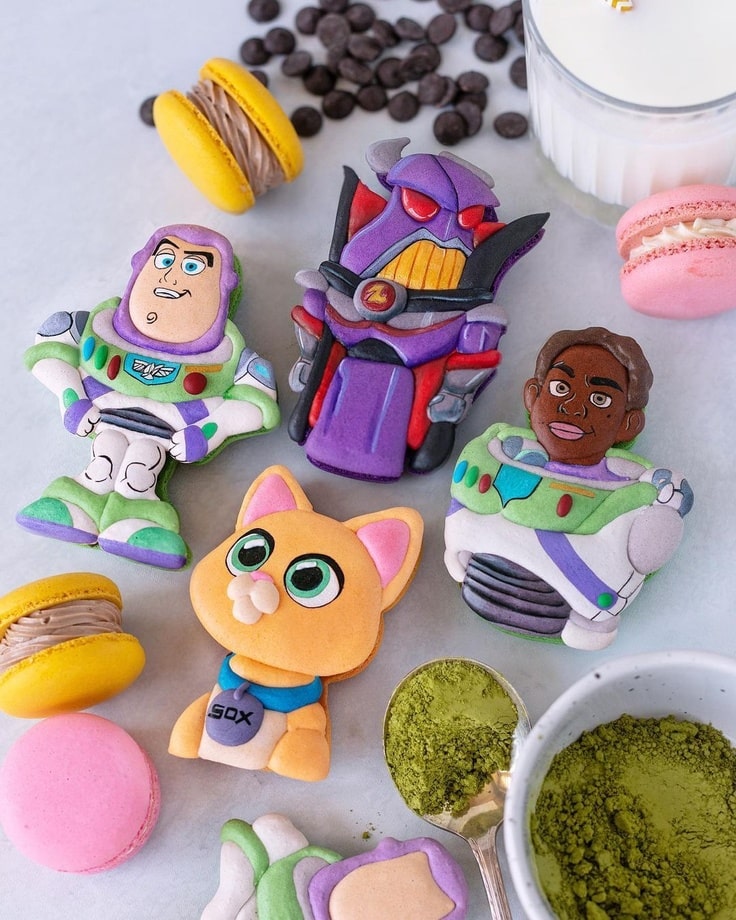 Buzz Lightyear Macarons