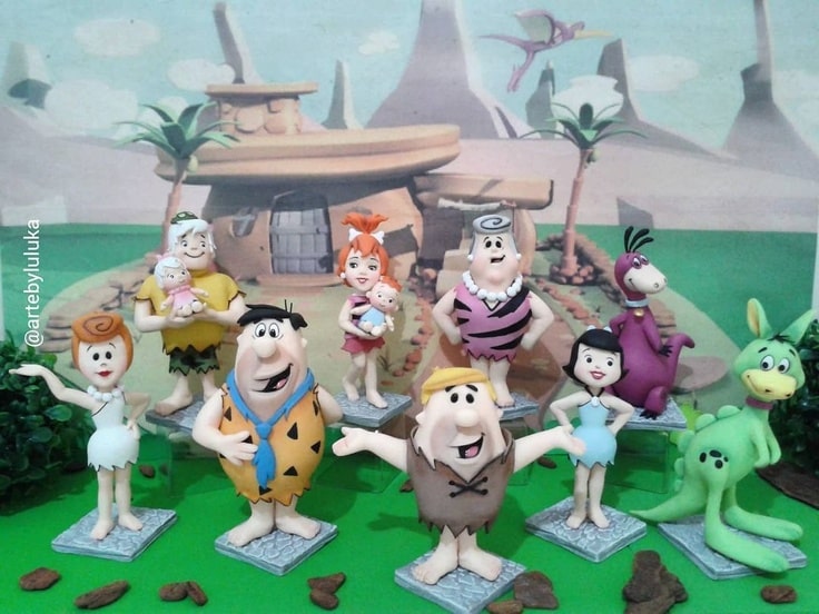 Flintstones Cake Toppers