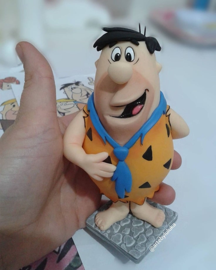 Fred Flintstone Cake Topper