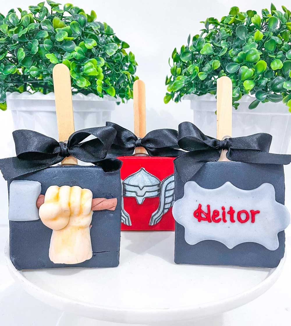 Thor Cake pops