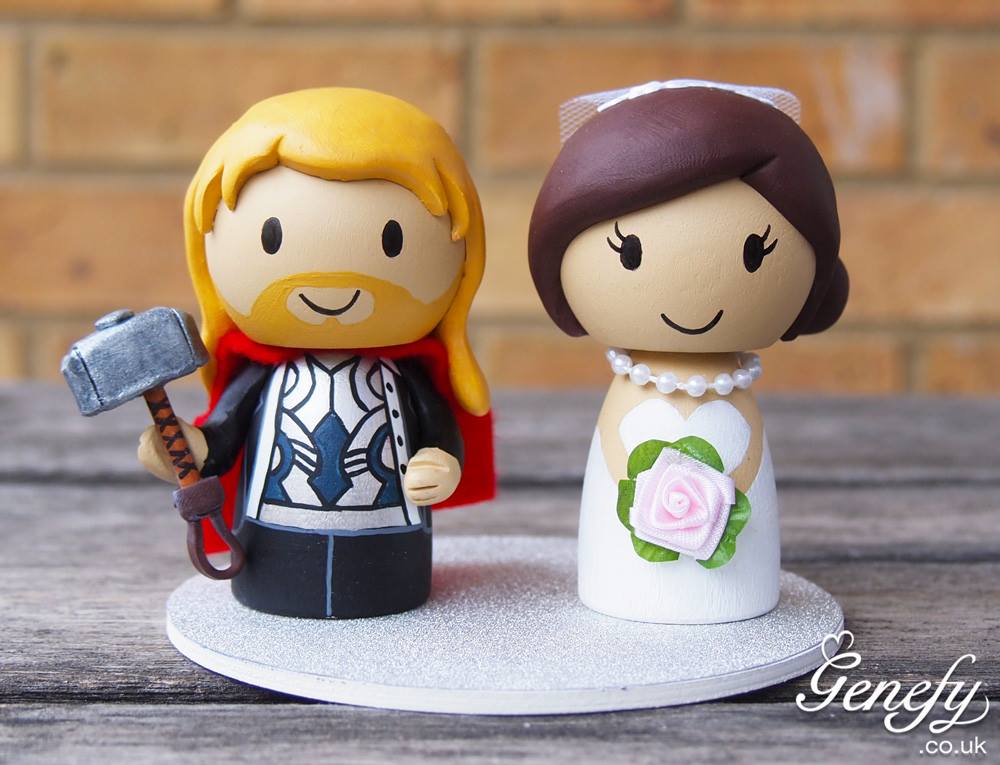 Thor Wedding Cake Topper