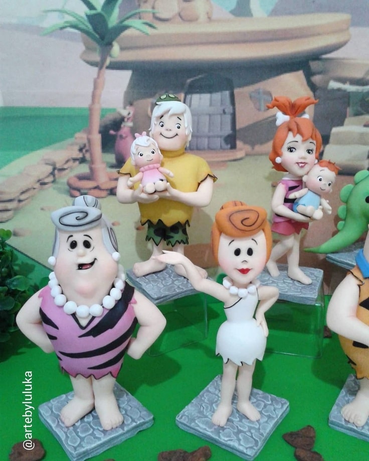 Wilma and Her Mother Cake Toppers