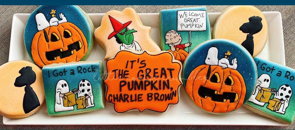 Charlie Brown Great Pumpkin Cookies