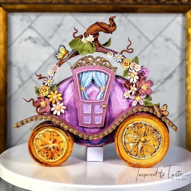 Cinderella Carriage Tart