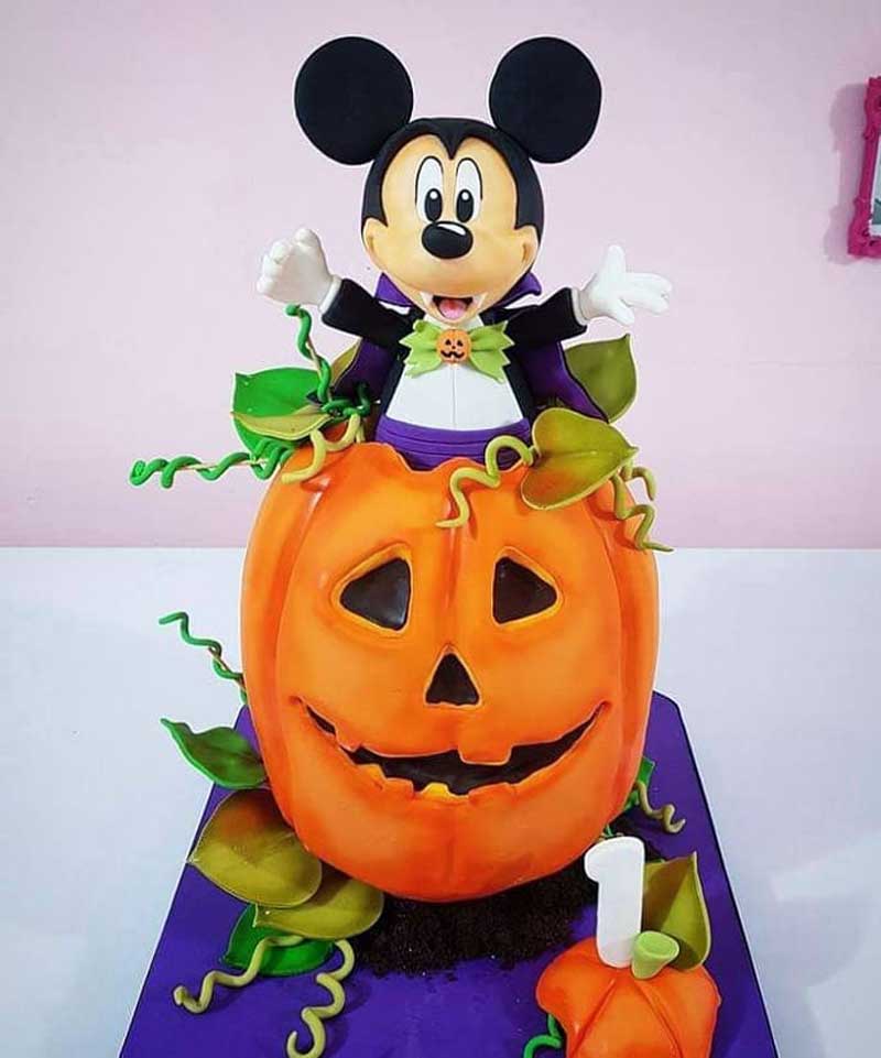 Count Mickey Mouse Cake