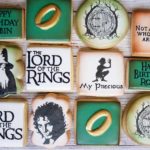 Green Silhoutte LOTR cookies