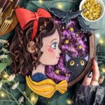 Purple Sleeping Beauty Cookies