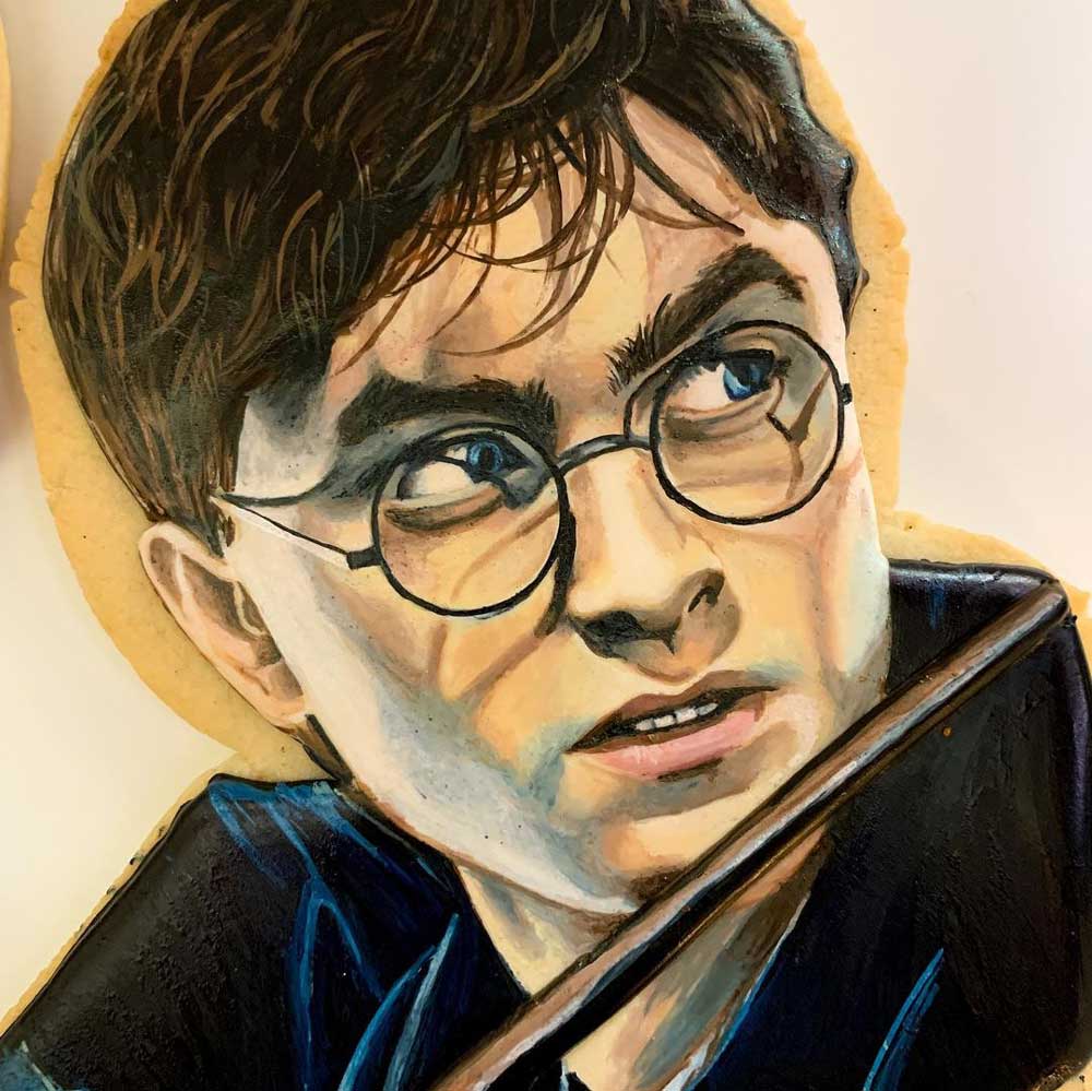 Realistic Harry Potter Cookie