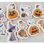 White Charlie Brown Halloween Cookies