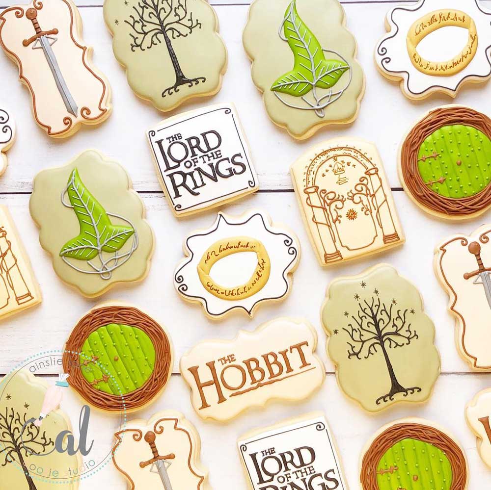 Lord Of The Rings cookies