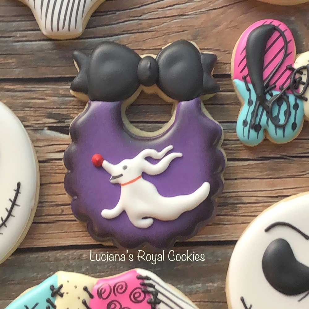 Zero Baby Shower Cookie