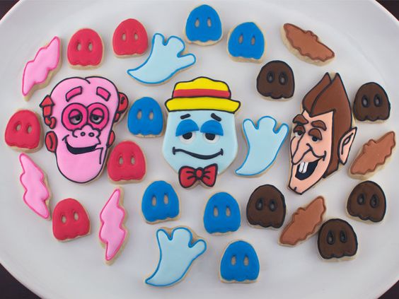 Franken Berry and Friends Cookies