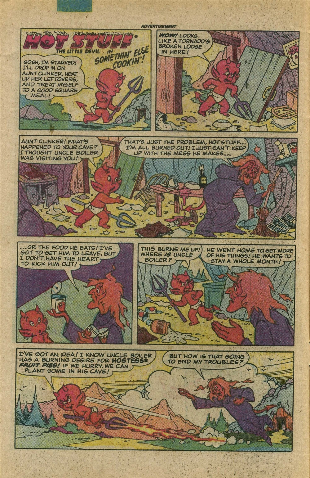 Hostess Comic Ad - Somethin' Else Cookin'! - Page 1