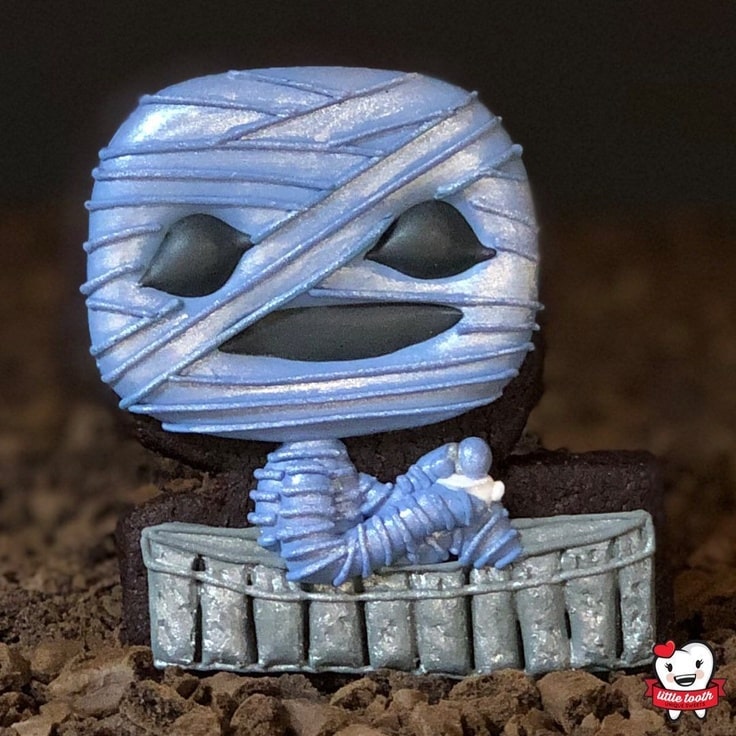 Cookie version of Funko's Haunted Mansion Mummy figure