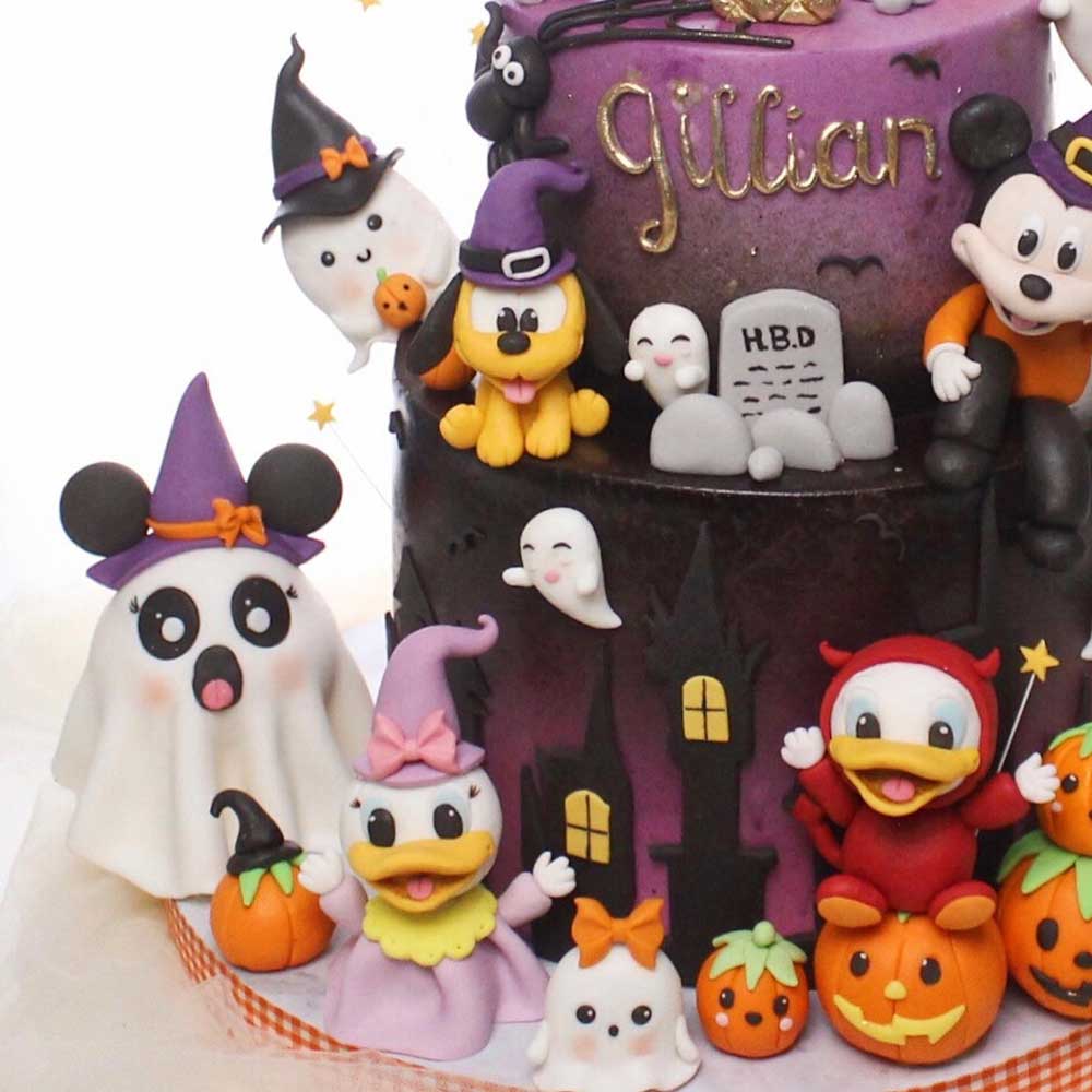 Disney Halloween Cake