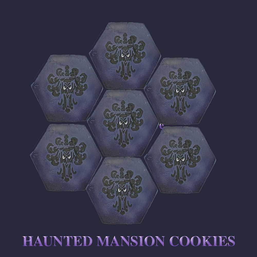 Disney Haunted Mansion Wallpaper Cookies