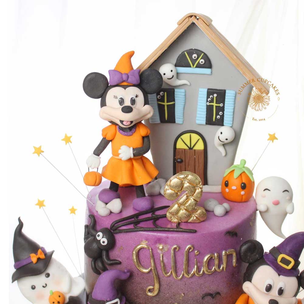 Disney Halloween Cake