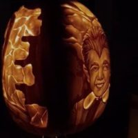 This Herman Munster Pumpkin Has A Secret - Between The Pages Blog