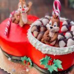 Chip & Dale Christmas Cake