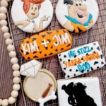 Fred & Wilma Flintstone Anniversary Cookies