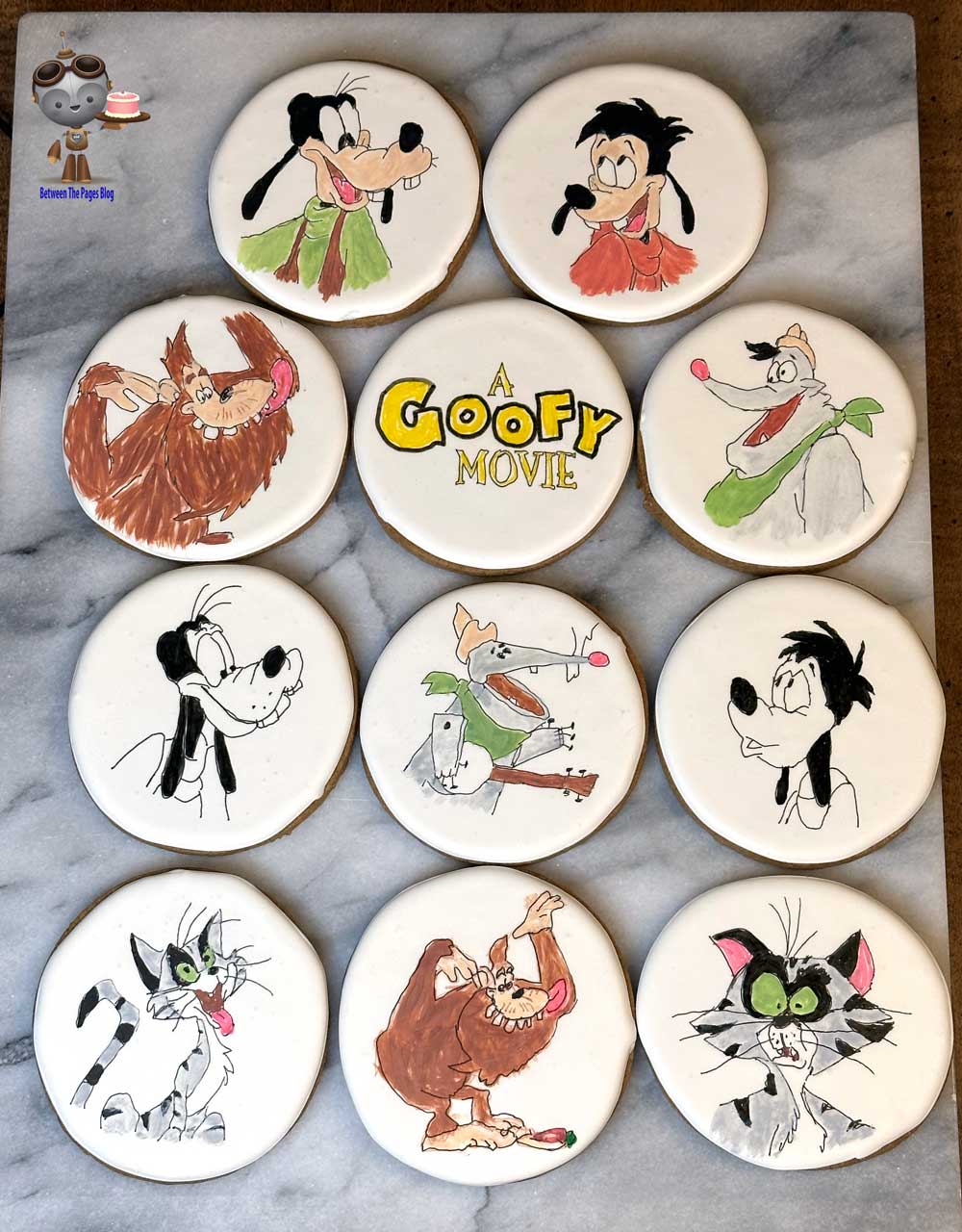 A Goofy Movie Cookies