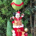 Christmas Mickey Hot Air Balloon Cake