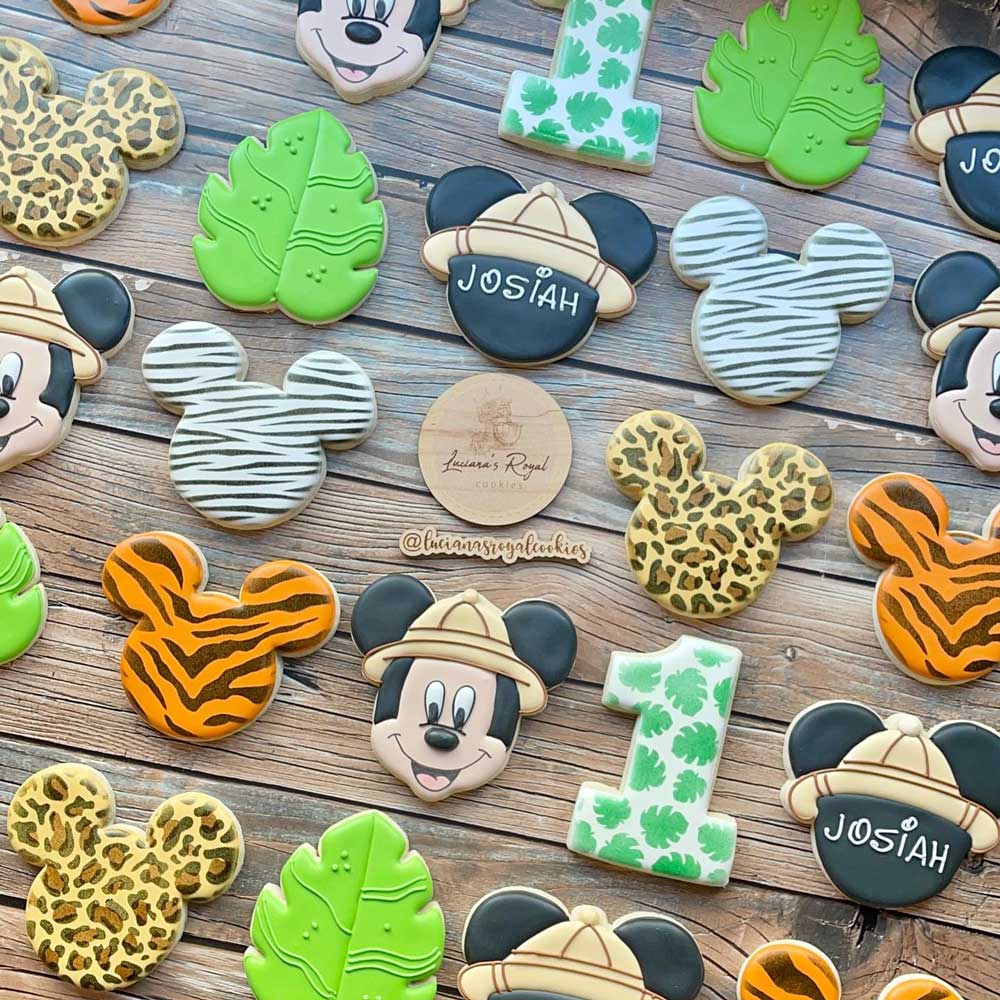 Mickey Mouse Safari Cookies