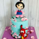 Baby Mulan & Baby Mushu Cake
