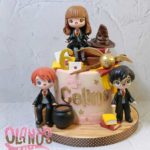 Chibi Ron, Hermione & Harry Potter Cake