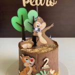 Chip and Dale Birthday Cake