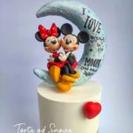 Minnie & Mickey Love to Moon & Back Cake