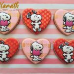 Snoopy Heart Cookies