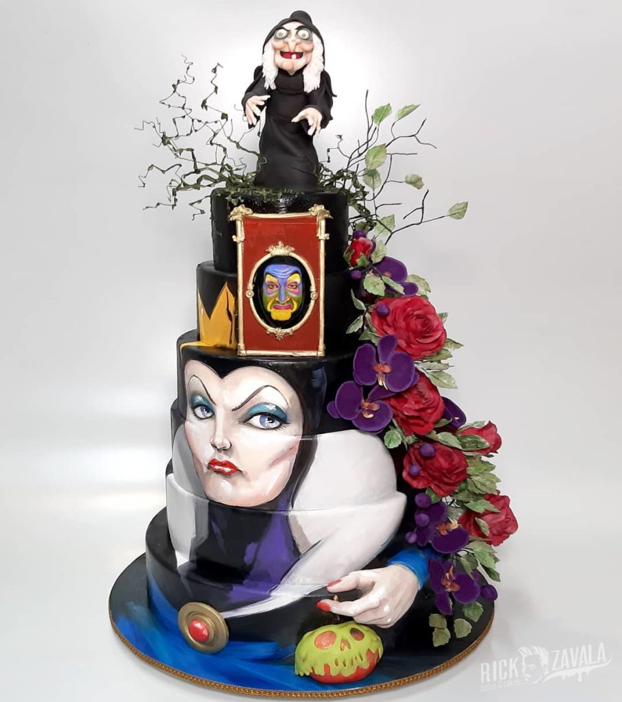 Talking Snow Queen Cake