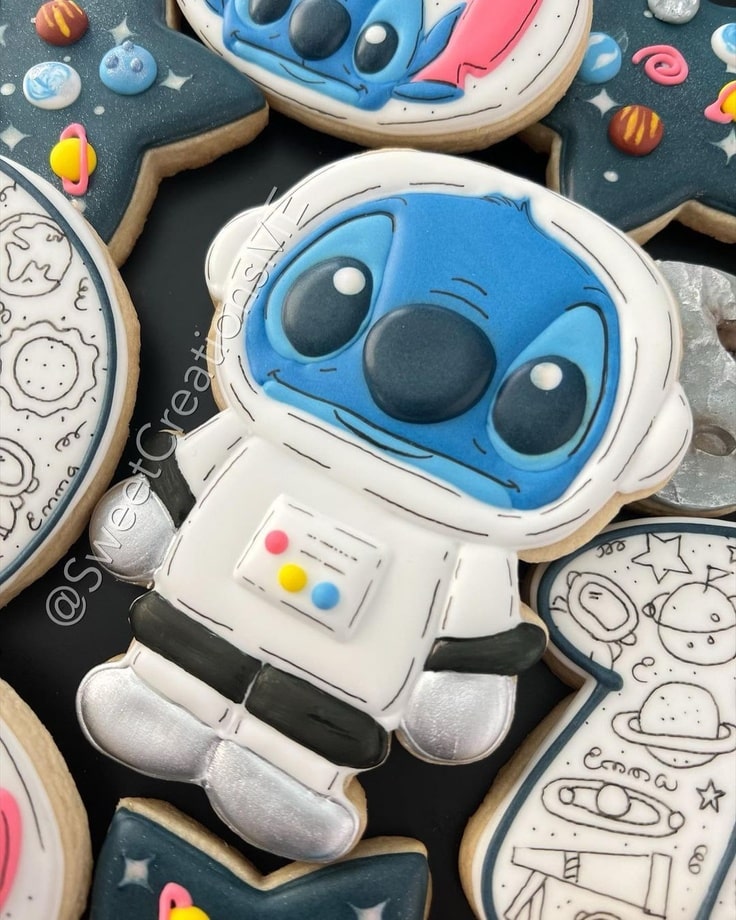 Spaceman Stitch Cookie