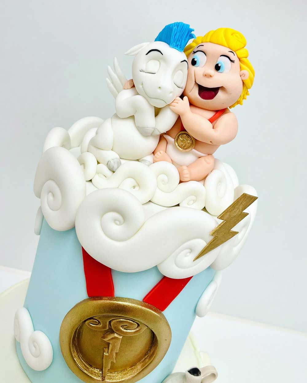 Baby Hercules Cake Topper