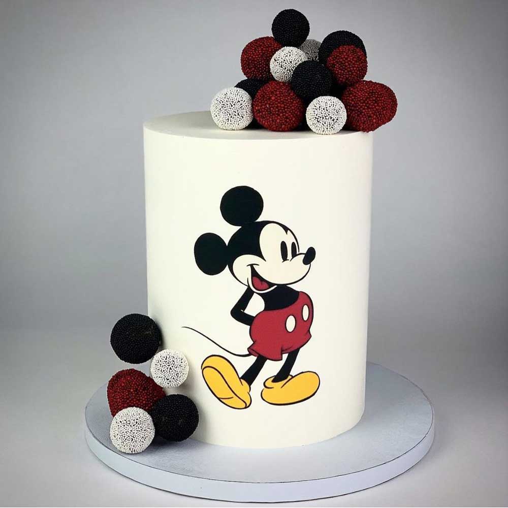 Mickey Mouse Cake with Truffles