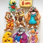 Rescue Rangers Cookies with Fat Cat