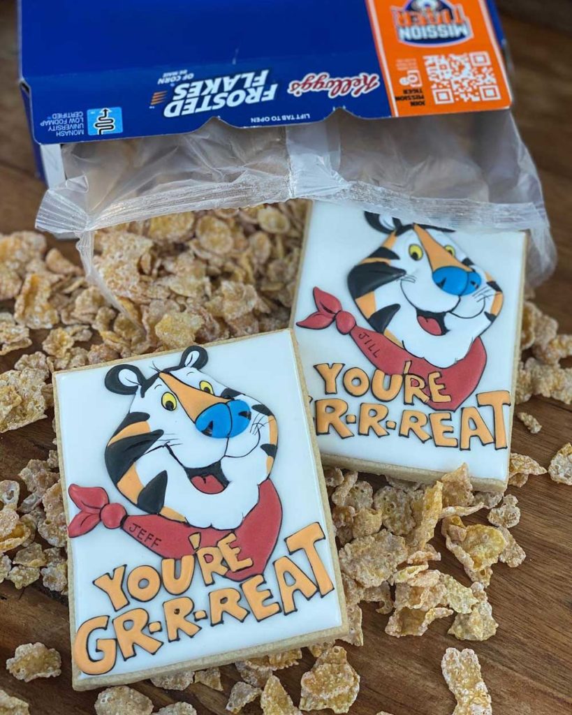 Tony the Tiger Cookies