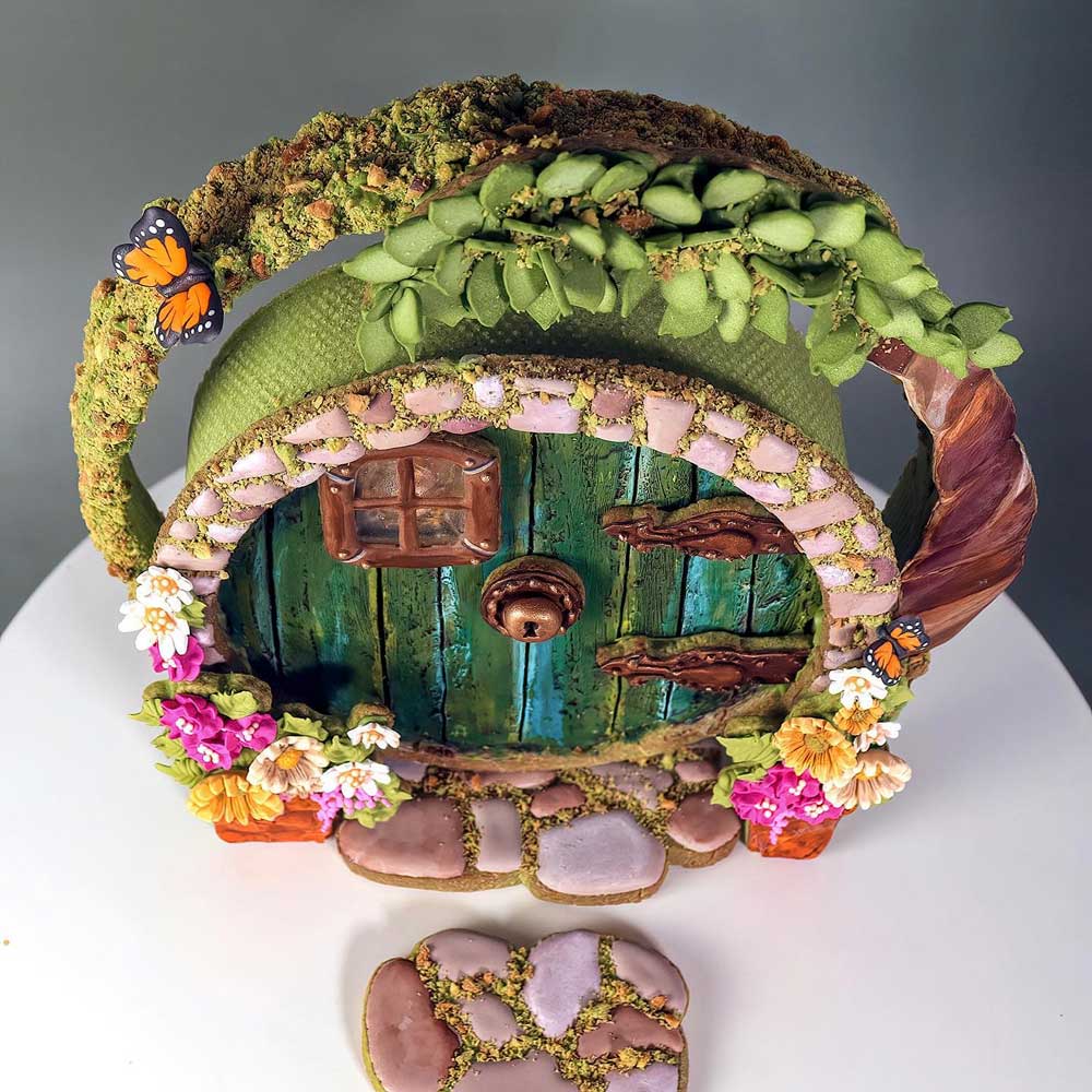 Vertical Hobbit Hole Tart