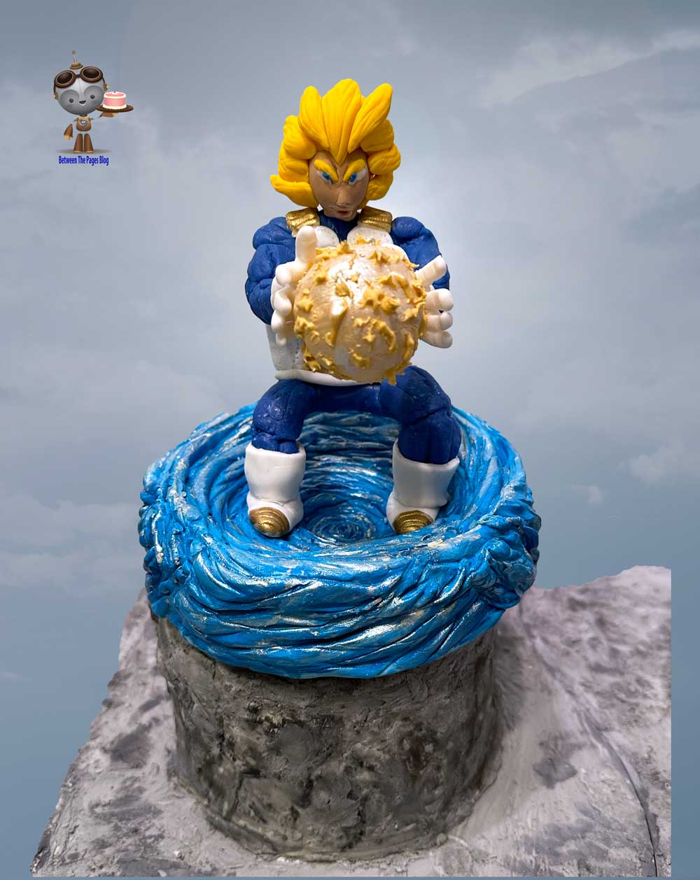 Fondant Vegeta Cake Topper