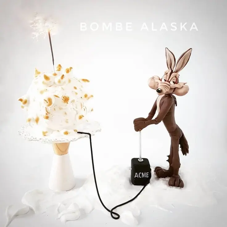 Wile E. Coyote's Bombe Alaska