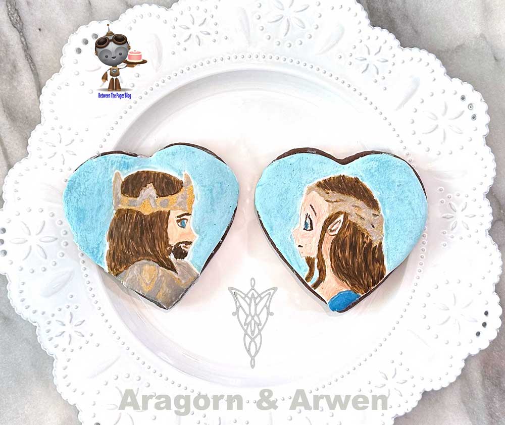 Aragorn & Arwen Wedding Cookies