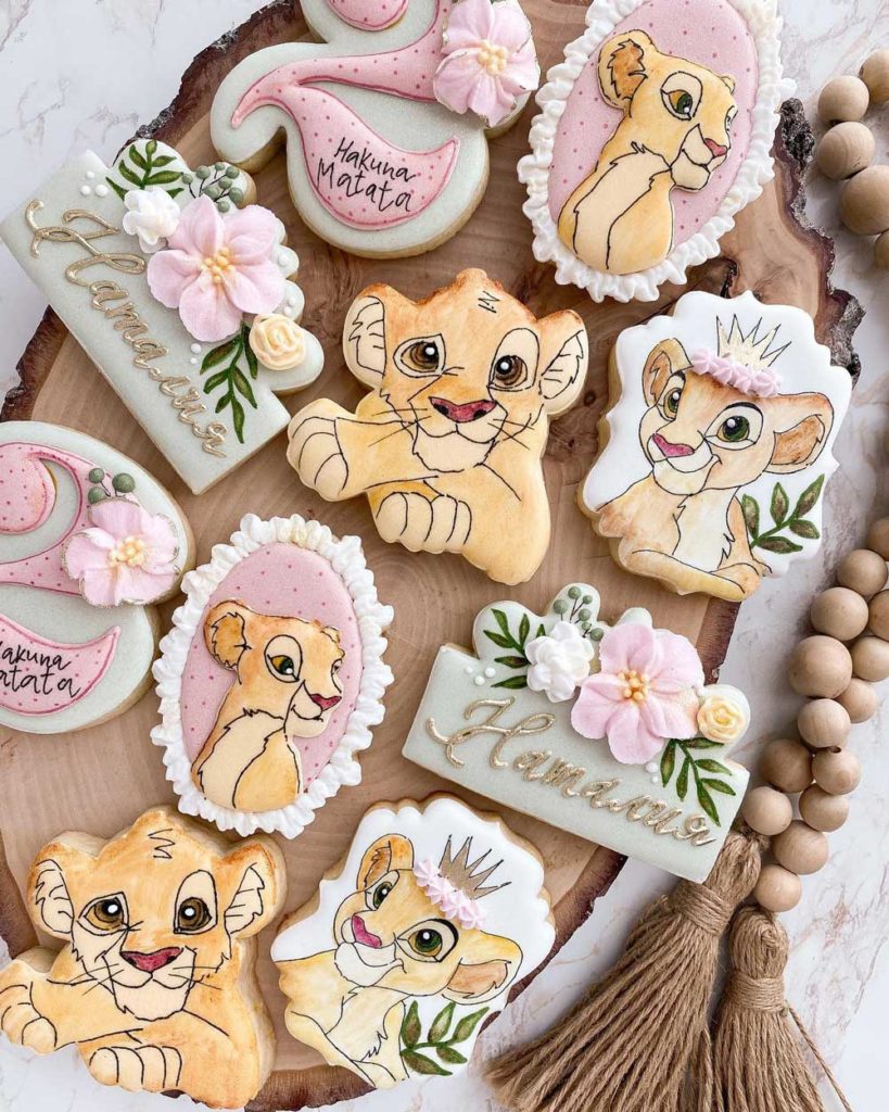 2nd-birthday-Nala-cookies