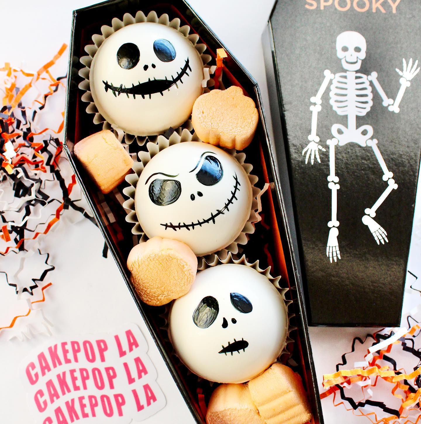 Jack Skellington Hot Cocoa Bombs
