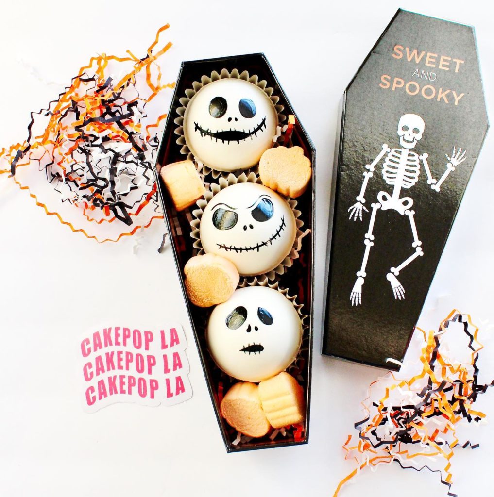 Jack Skellington Hot Cocoa Bombs