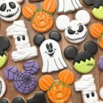 Mickey Halloween 1st Birthday Cookies