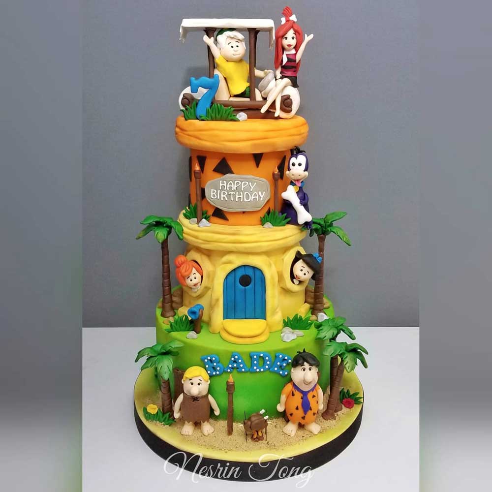 Flintstones Cake
